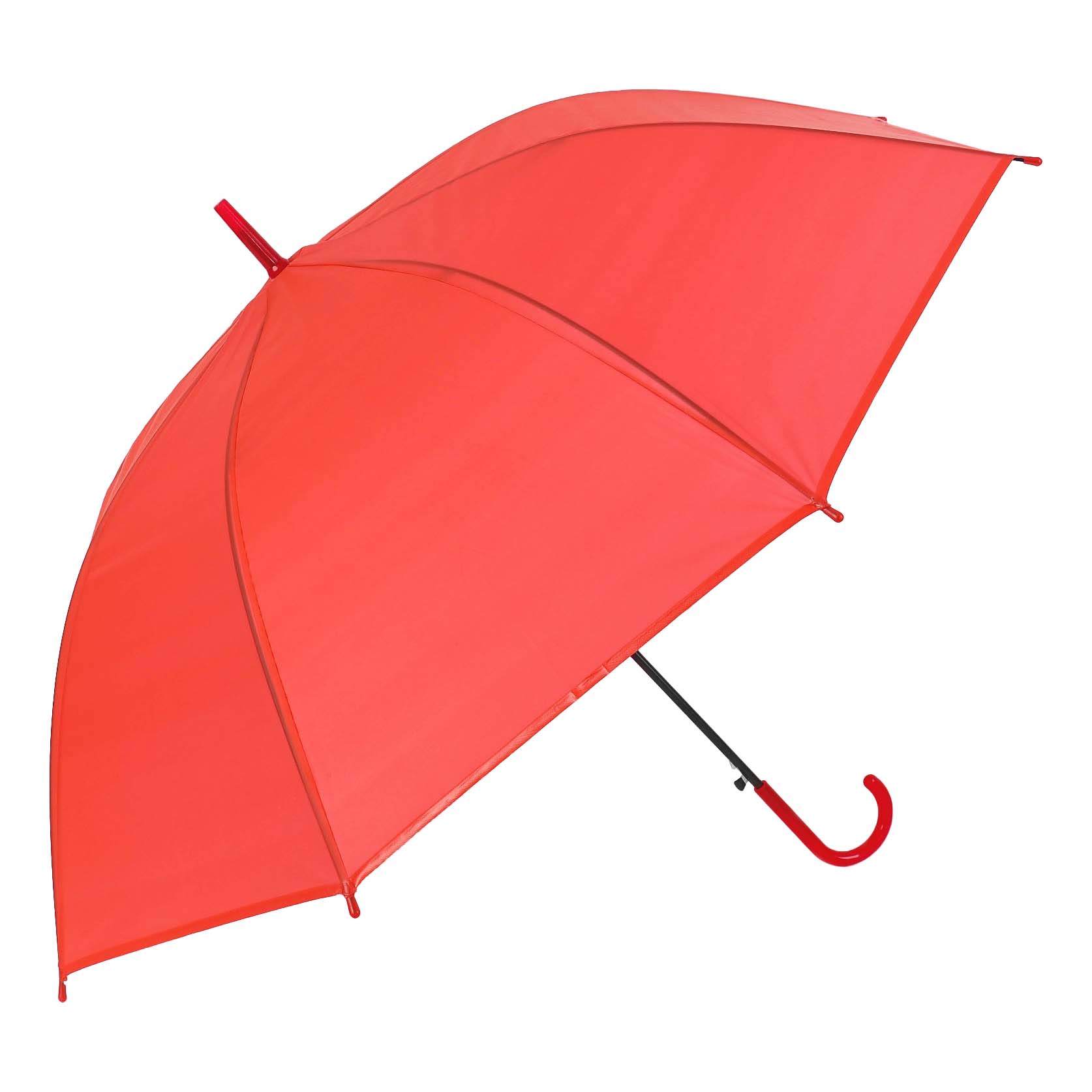 Зонт-трость женский полуавтоматический  Sima-land 15984181, красный
