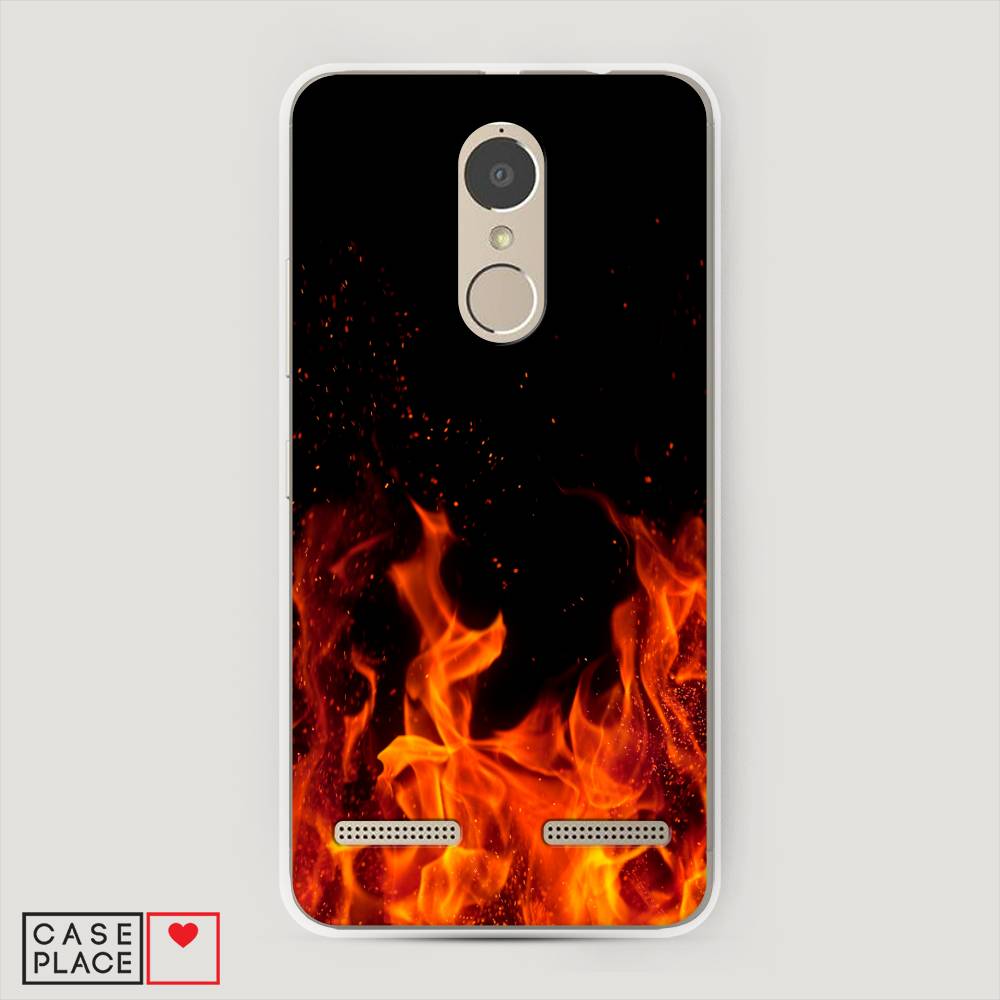 

Чехол Awog на Lenovo K6 Power / Леново K6 Power "Все в огне", 112350-4