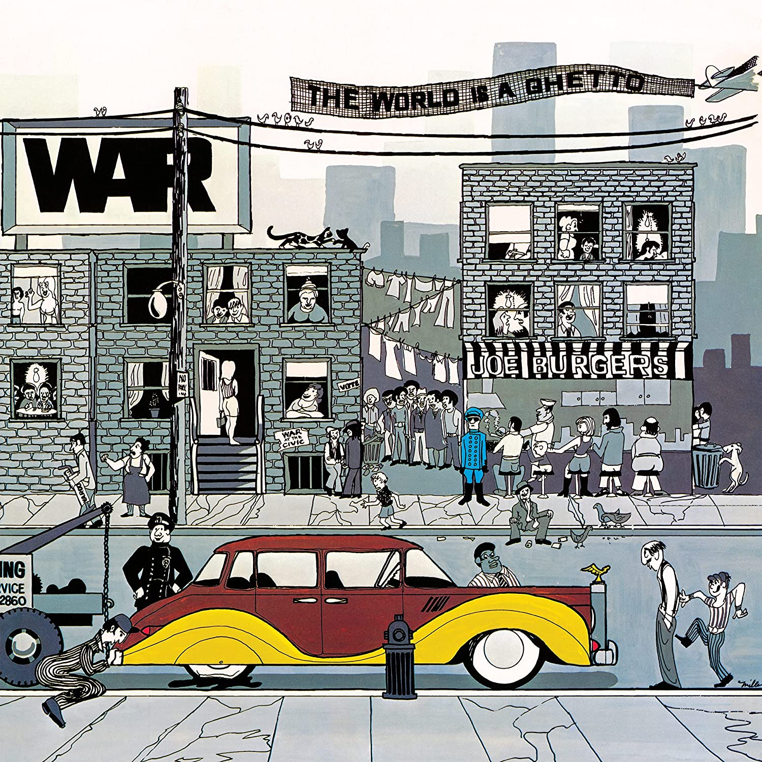 

War The World Is A Ghetto (Винил)