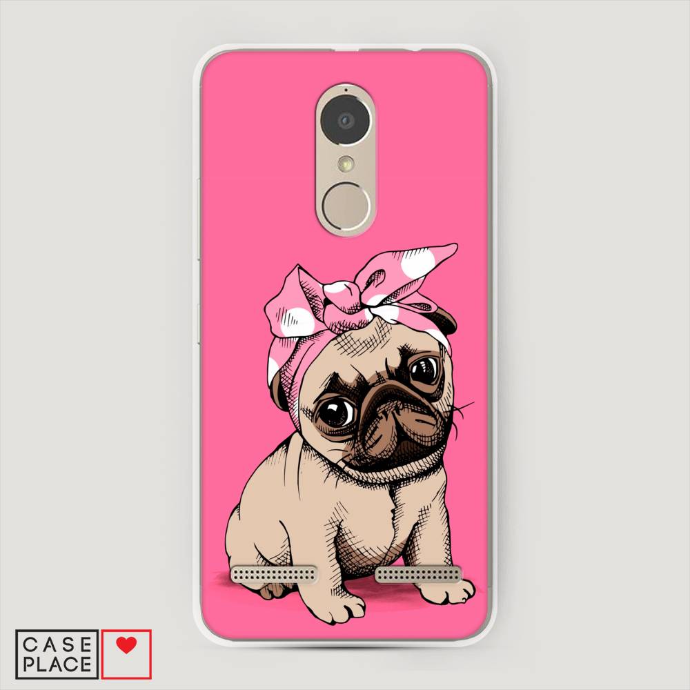 

Чехол Awog на Lenovo K6 Power / Леново K6 Power "Dog Pin-Up", 112350-2