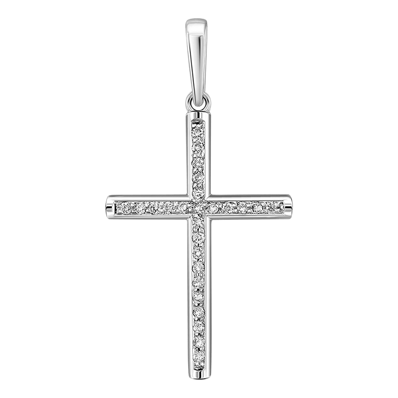 

Кулон из белого золота IQ Diamonds 814-C5W-RD23FGHVS-IG31, бриллиант искусственный, 814-C5W-RD23FGHVS-IG31