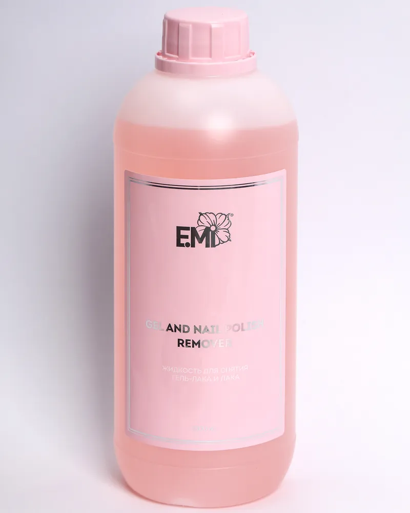 Жидкость для снятия гель-лака и лака EMI 1000 мл
