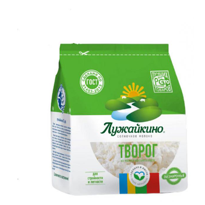 

Творог рассыпчатый Лужайкино 0% БЗМЖ 200 г