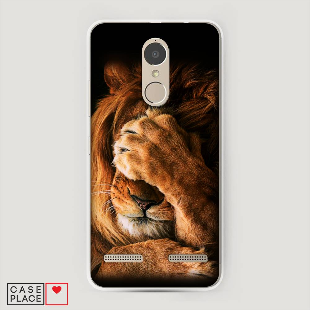 

Чехол Awog на Lenovo K6 Power / Леново K6 Power "Львиный стыд", 112350-1