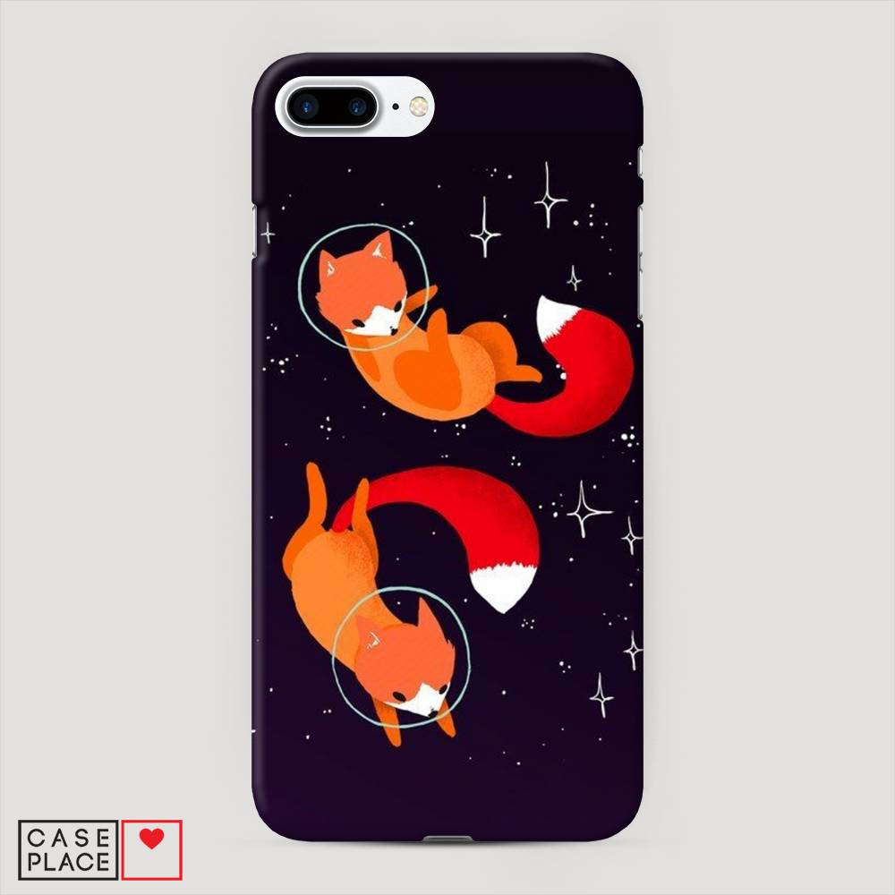 

Пластиковый чехол "Лисы космонавты" на Apple iPhone 7 Plus, 10720-3