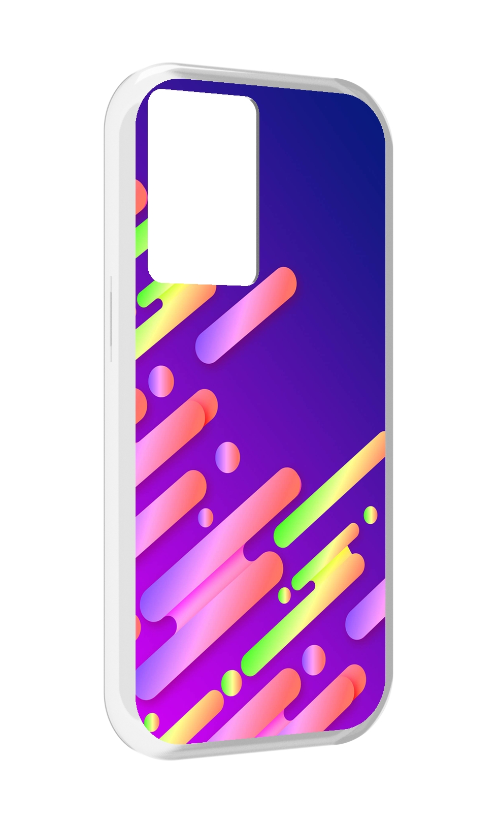 

Чехол MyPads неоновый-фон для OnePlus Nord N20 SE, Прозрачный, Tocco