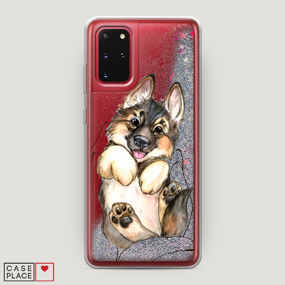 

Чехол Awog на Samsung Galaxy S20 Plus "Овчарка в ладошках", Разноцветный, 29391-1