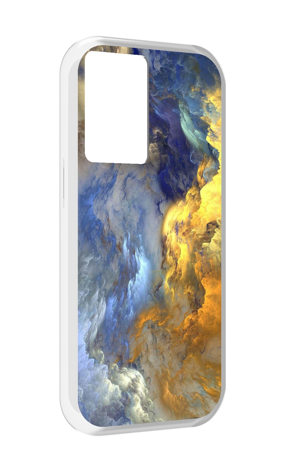

Чехол MyPads мраморное небо для OnePlus Nord N20 SE, Прозрачный, Tocco