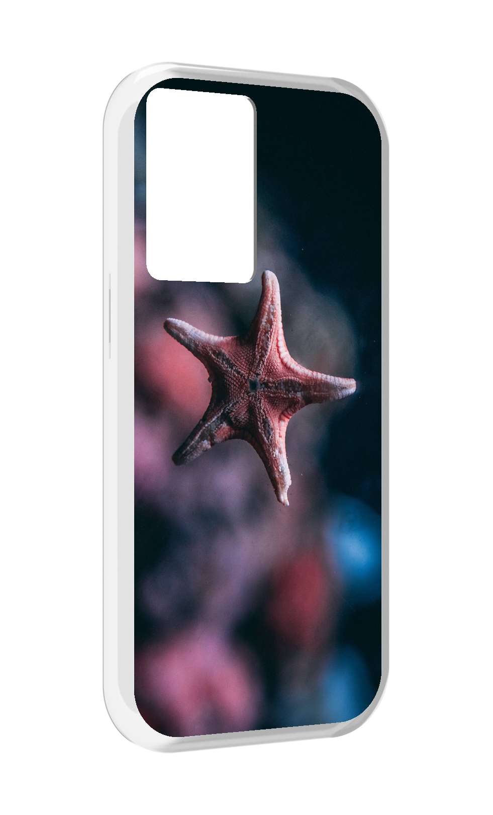 

Чехол MyPads морская-звезда---starfish для OnePlus Nord N20 SE, Прозрачный, Tocco