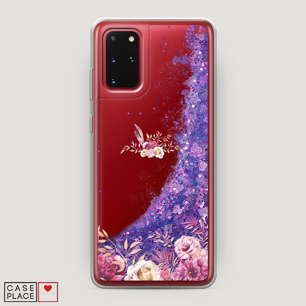 

Чехол Awog на Samsung Galaxy S20 Plus "Нежные розовые цветы", Разноцветный, 29392-1