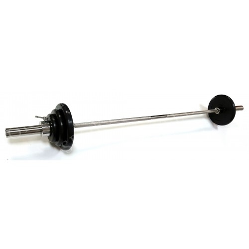 Штанга MB Barbell Atlet гриф прямой 200 см, 55 кг