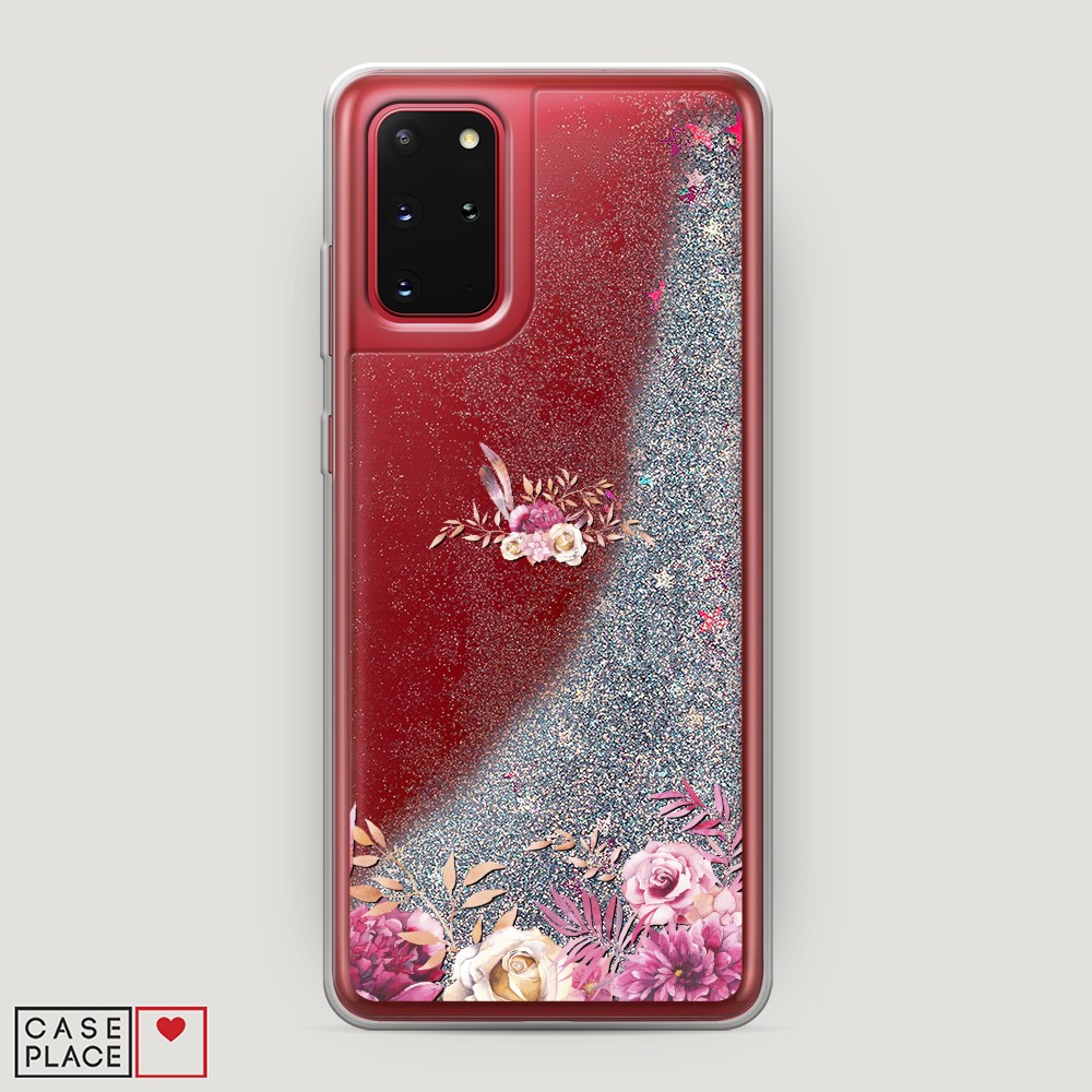 

Чехол Awog на Samsung Galaxy S20 Plus "Нежные розовые цветы", Разноцветный, 29391-1
