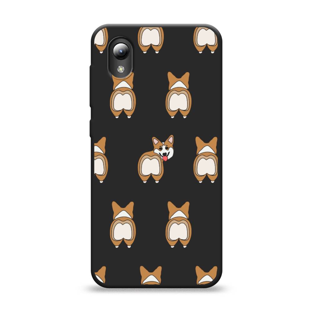 

Чехол Awog на ZTE Blade A31 Lite / ЗТЕ Блэйд A31 Lite "Милый корги фон", Разноцветный, 134752-1