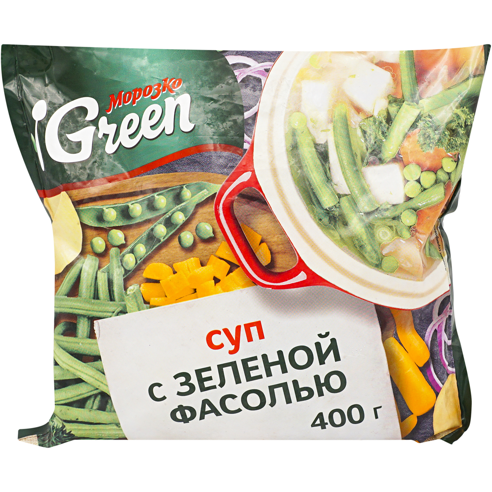 Суп Морозко Green с зеленой фасолью 400 г