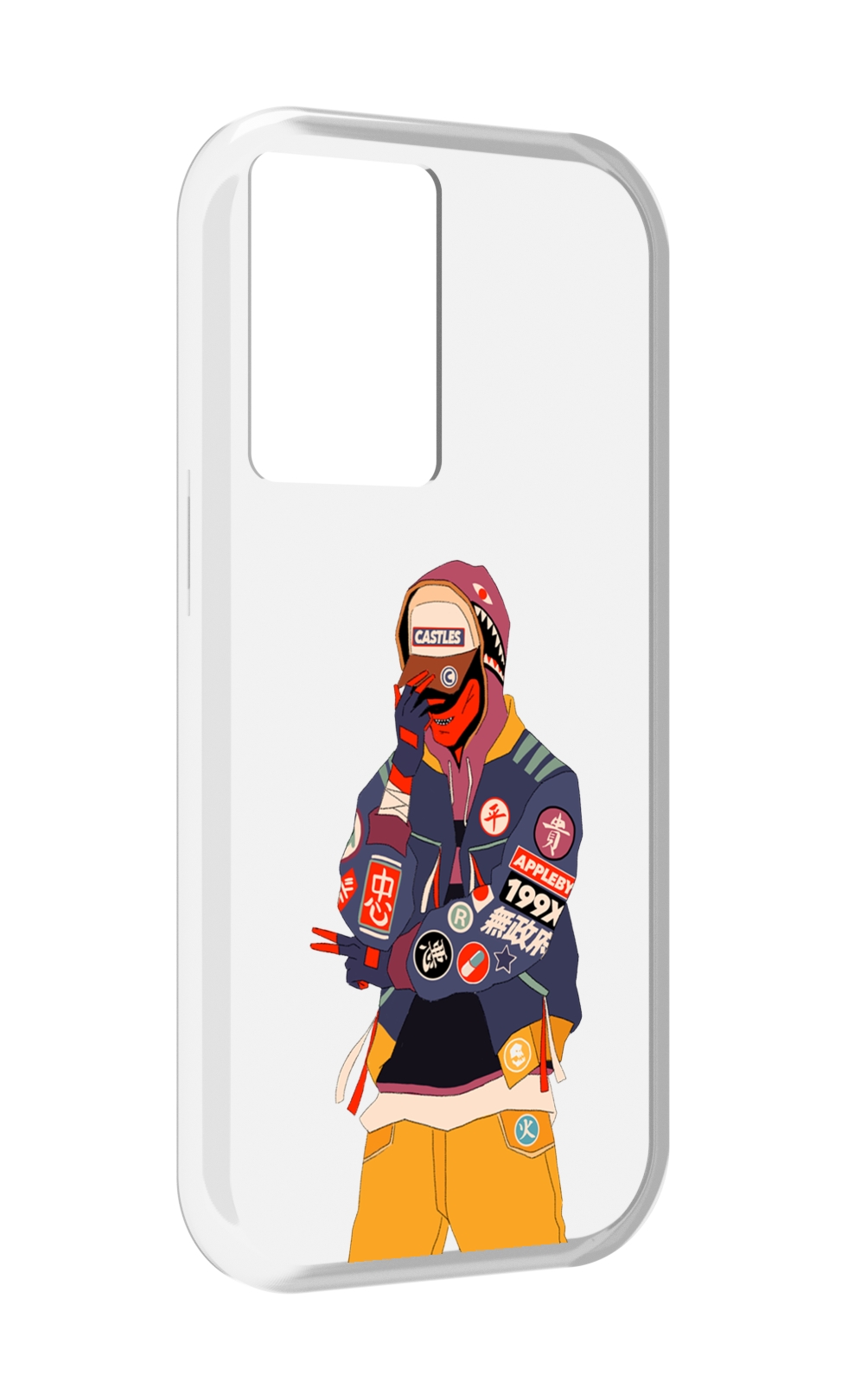 

Чехол MyPads модник для OnePlus Nord N20 SE, Прозрачный, Tocco