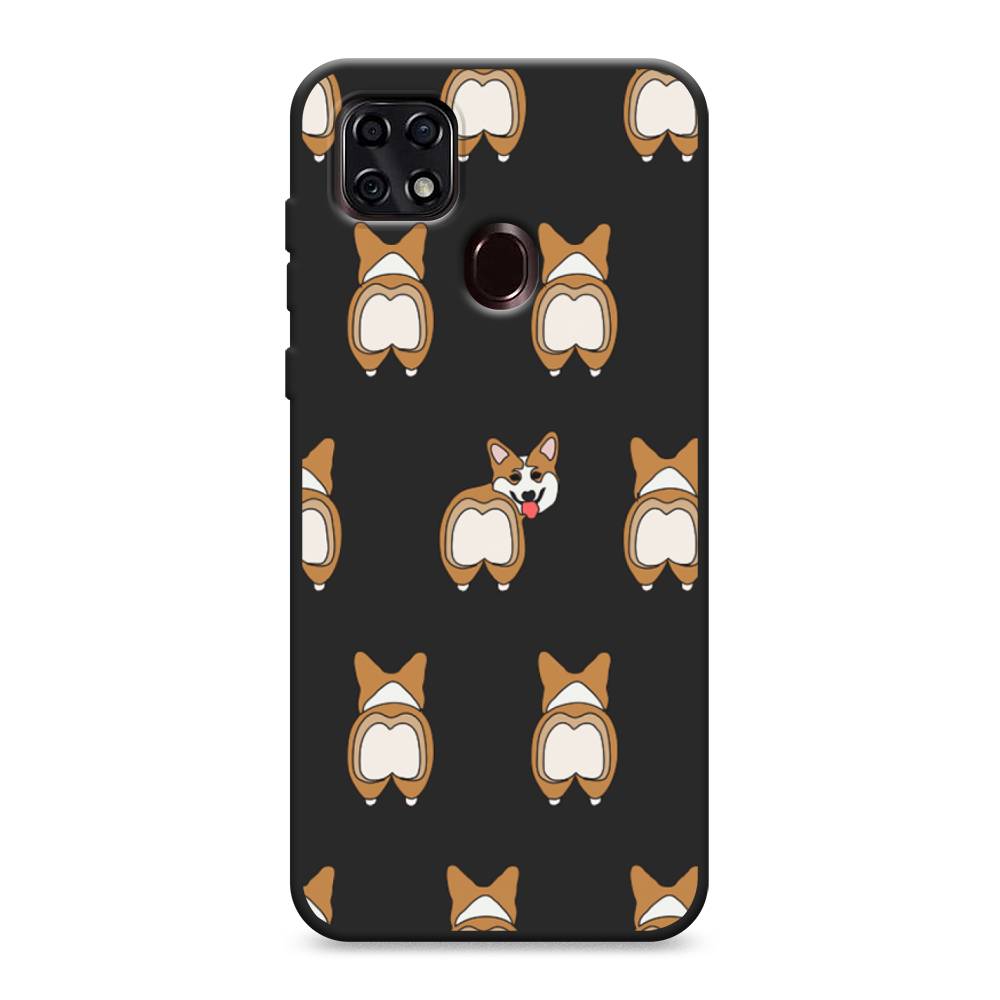 

Чехол Awog на ZTE Blade 20 Smart / ЗТЕ Блэйд 20 Smart "Милый корги фон", Разноцветный, 133552-1