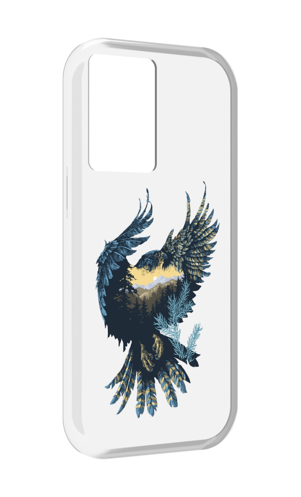 

Чехол MyPads мирок в соколе для OnePlus Nord N20 SE, Прозрачный, Tocco