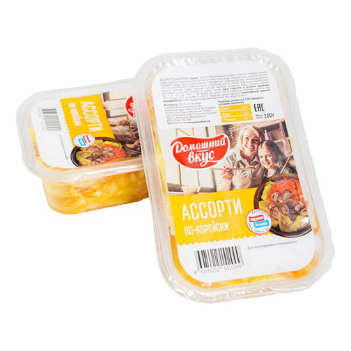 

Ассорти Домашний вкус по-корейски 200 г