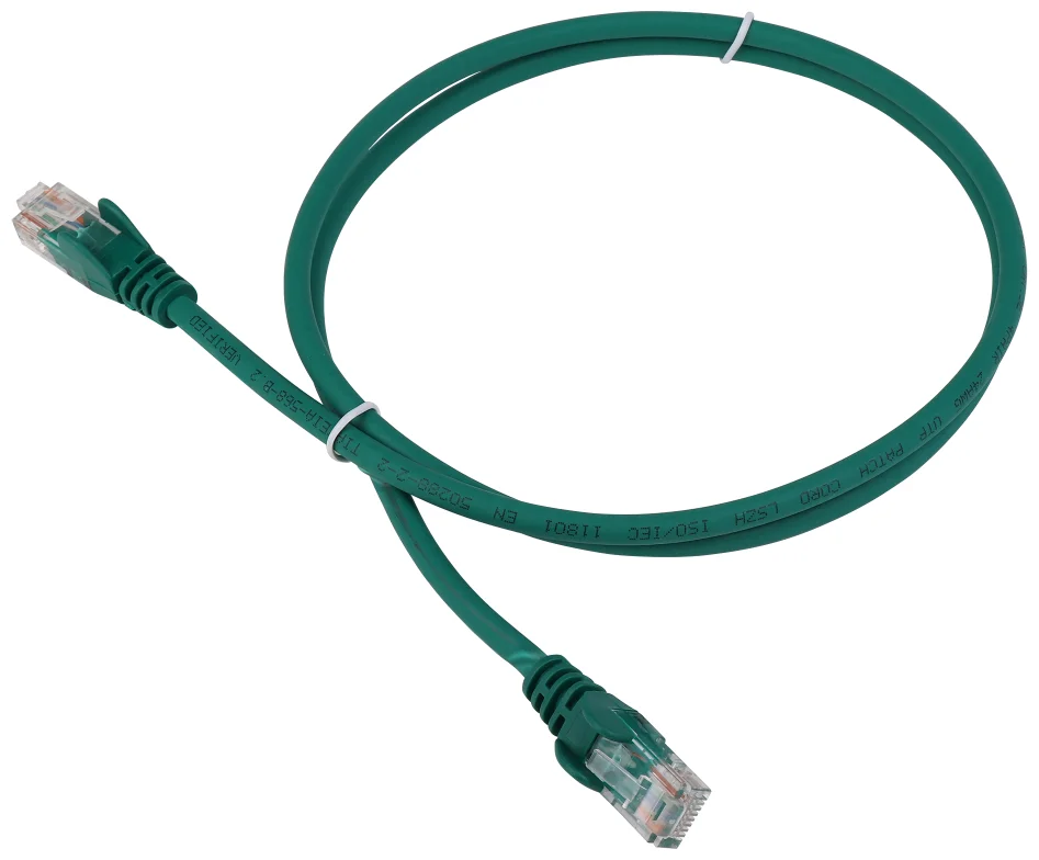 

Патч-корд Lanmaster RJ45-RJ45 вилка-вилка 0.5м (PC45/U5E-0.5-GN), Зеленый, LAN-PC45/U5E-0.5-GN