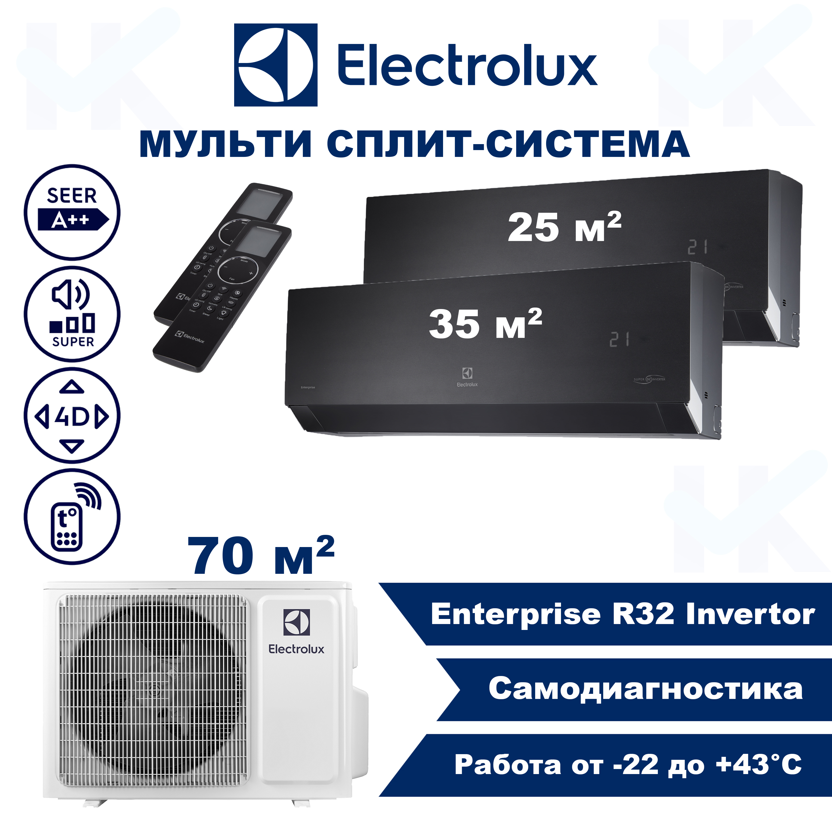 

Мульти сплит-система Electrolux EACS/I-09 HEN FMI/N8_ERP/in+EACS/I-12 HEN FMI/N8_E, EACS/I-09 HEN+EACS/I-12 HEN/EACO/I-24