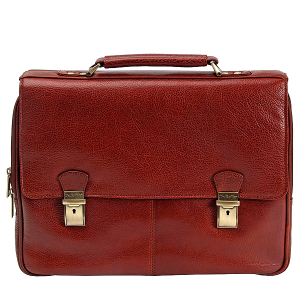 

Портфель мужской Dr.Koffer P281270-02, коричневый, P281270-02