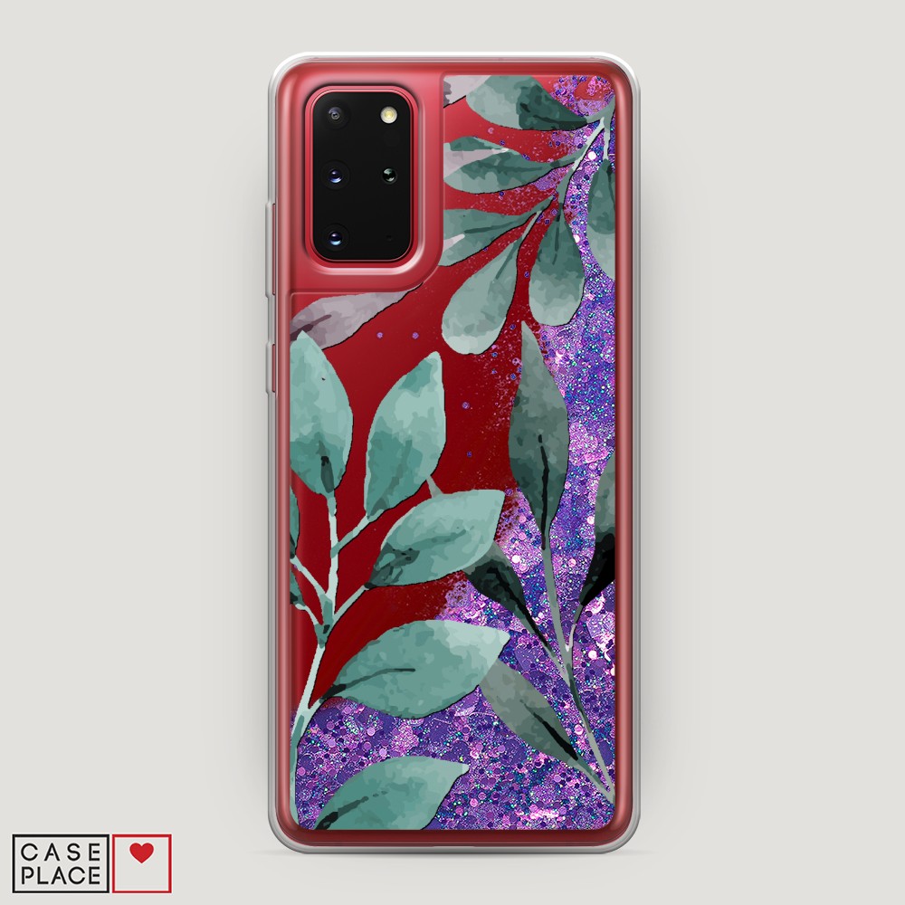 

Чехол Awog на Samsung Galaxy S20 Plus "Листы цветов", Разноцветный, 29392-1