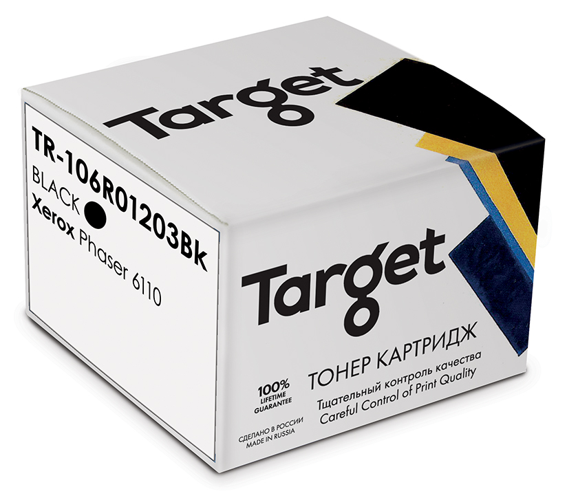 

Картридж для лазерного принтера Target 106R01203Bk, черный, совместимый, TR-106R01203Bk