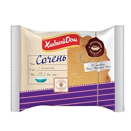 

Сочни Хлебный дом с творогом 100 г