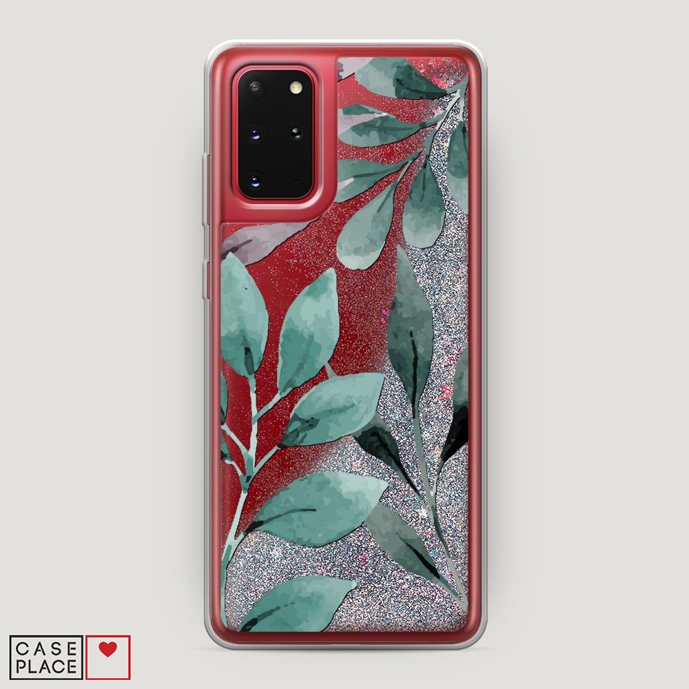 

Чехол Awog на Samsung Galaxy S20 Plus "Листы цветов", Разноцветный, 29391-1