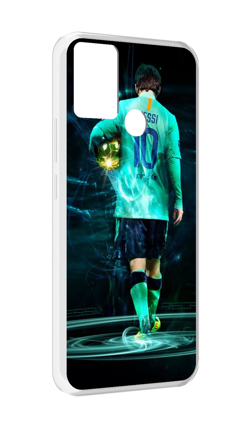 

Чехол MyPads Месси мужской для Infinix Hot 11 Play, Прозрачный, Tocco
