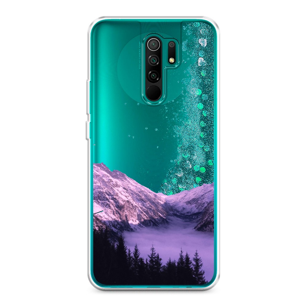 

Жидкий чехол с блестками "Горный туман" на Xiaomi Redmi 9, 38395-1