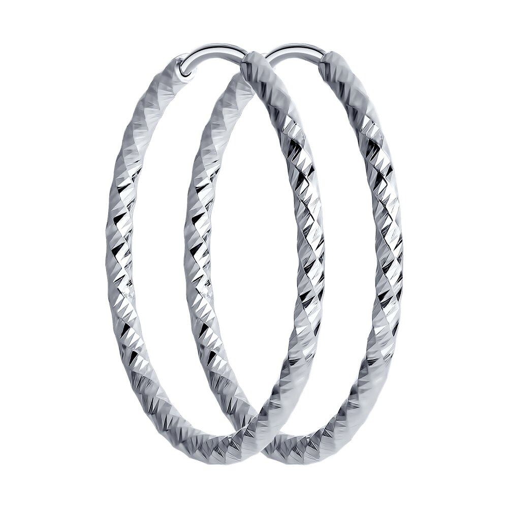 

Серьги конго из серебра SOKOLOV 94140030, 94140030