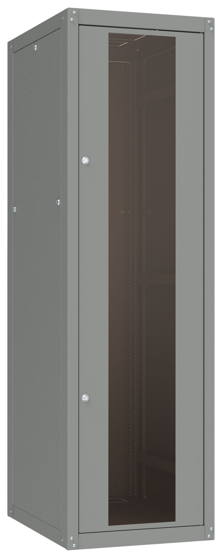

Серверный шкаф C3 SOLUTIONS NT565723 Глубина см,, Шкаф коммутационный C3 Solutions Basic.2 (NT565723) напольный 24U 600x800мм пер.дв.стекл задн.дв.спл.стал.лист 2 бок.пан. направл.под закл.гайки 600кг серый 657мм 57кг IP20 сталь