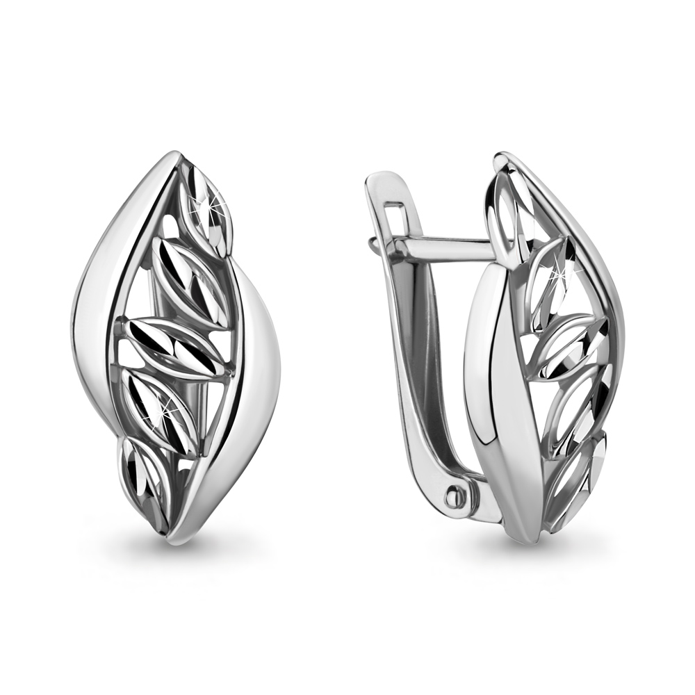 

Серьги из серебра Aquamarine 33545_925_р, 33545_925_р
