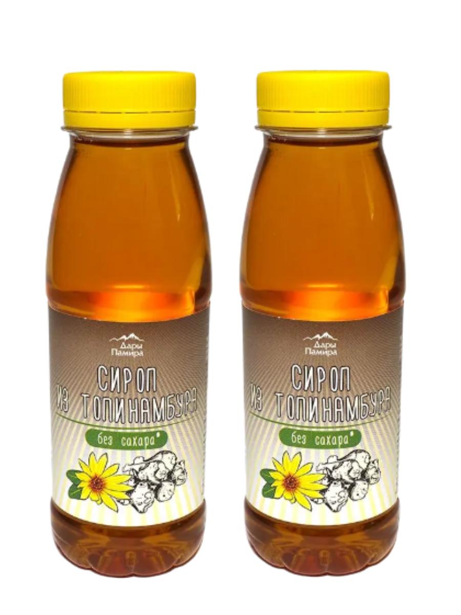 Сироп Дары Памира из топинамбура нефильтрованный 330 г 2 шт.