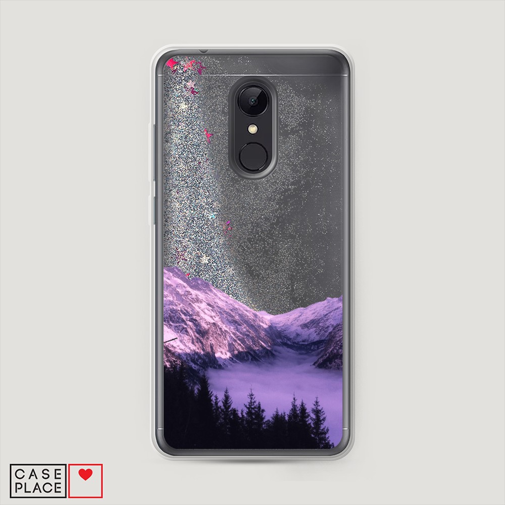 

Чехол Awog на Xiaomi Redmi 5 "Горный туман", Разноцветный, 33091-1