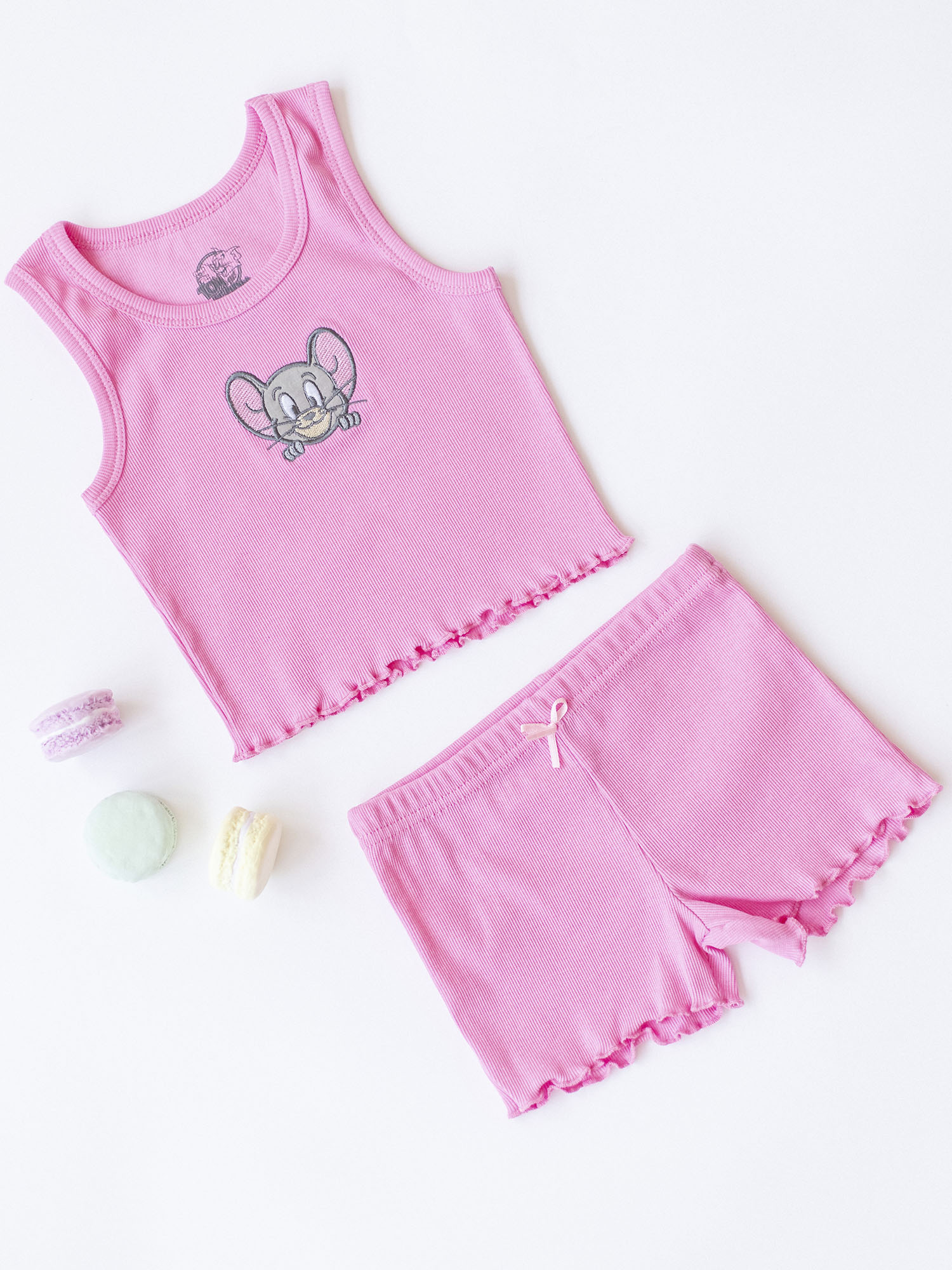 

Комплект нижнего белья Batik 0085_НБ21 цв. розовый р. 128, 0085_НБ21