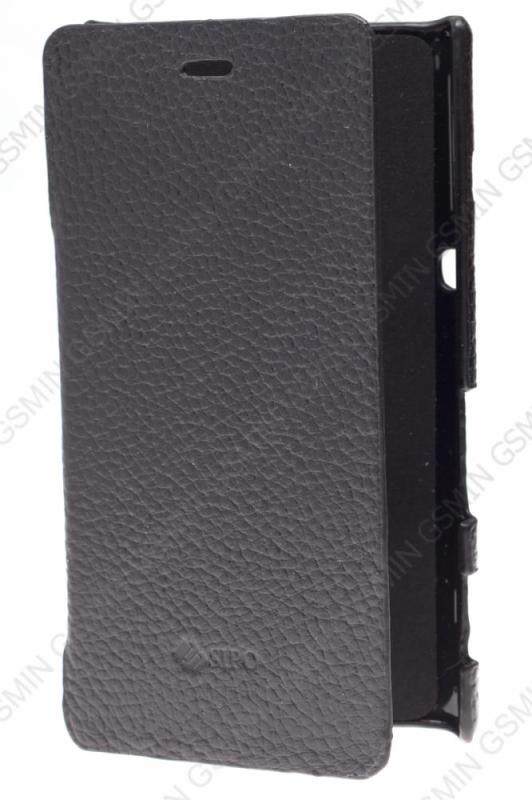 

Чехол для Sony Xperia Acro S / LT26w Sipo Premium Leather Case (Черный)
