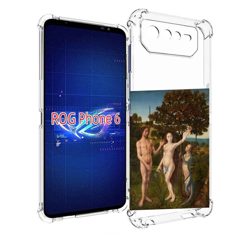 

Чехол MyPads грехопадение для Asus ROG Phone 6, Прозрачный, Tocco