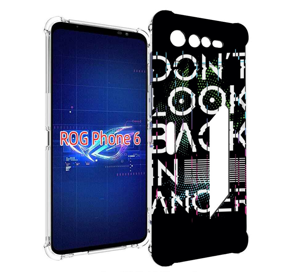 

Чехол MyPads графический-текст для Asus ROG Phone 6, Прозрачный, Tocco