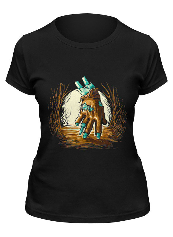 

Футболка женская Printio Ходячие мертвецы (the walking dead) черная 2XL, Черный, Ходячие мертвецы (the walking dead)