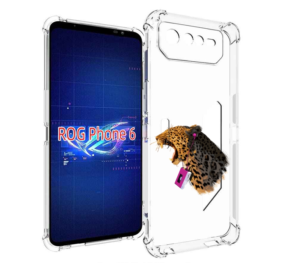 

Чехол MyPads MP3 для Asus ROG Phone 6, Прозрачный, Tocco