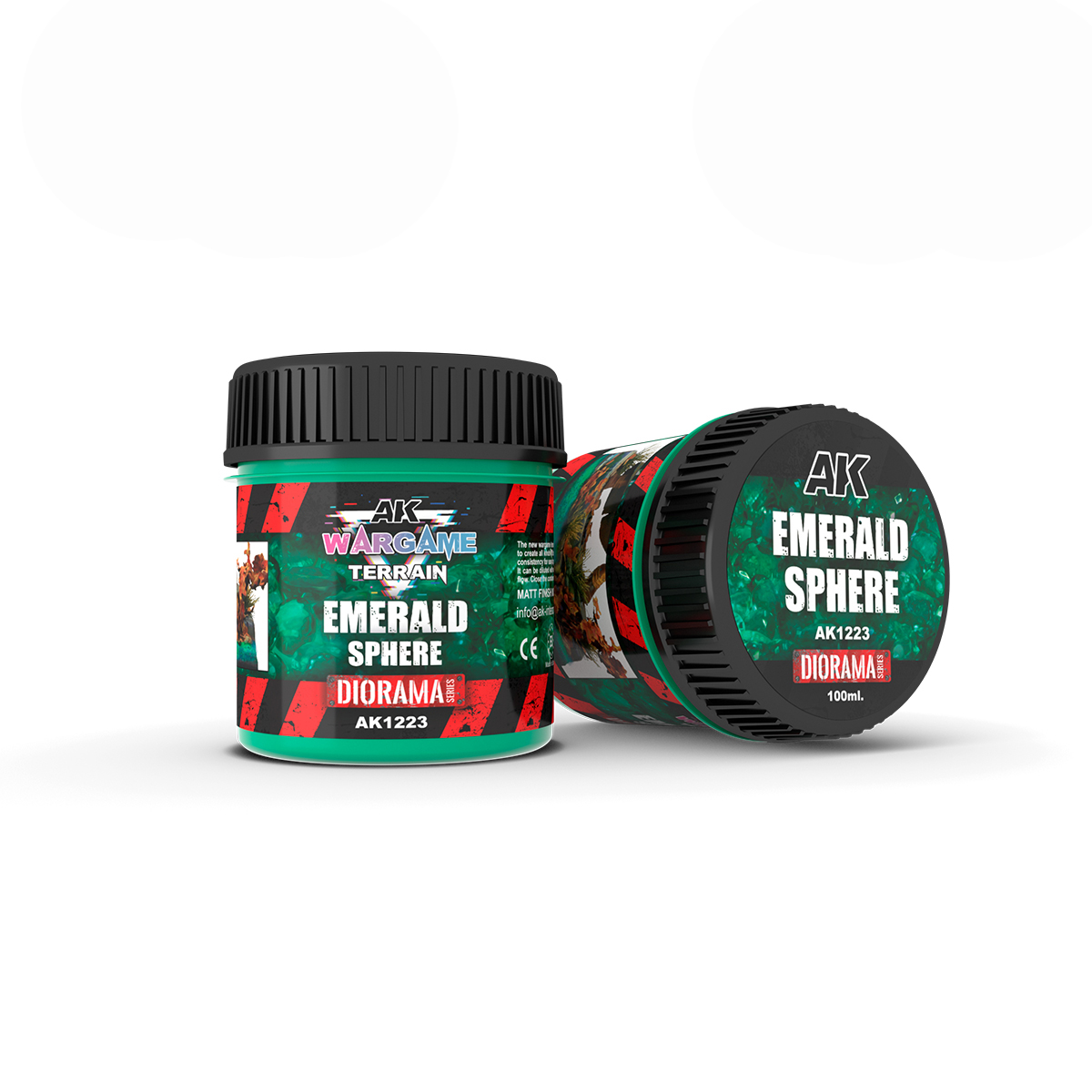

Текстура AK Interactive "Изумрудная сфера - WARGAME TERRAINS – 100ML" AK1223