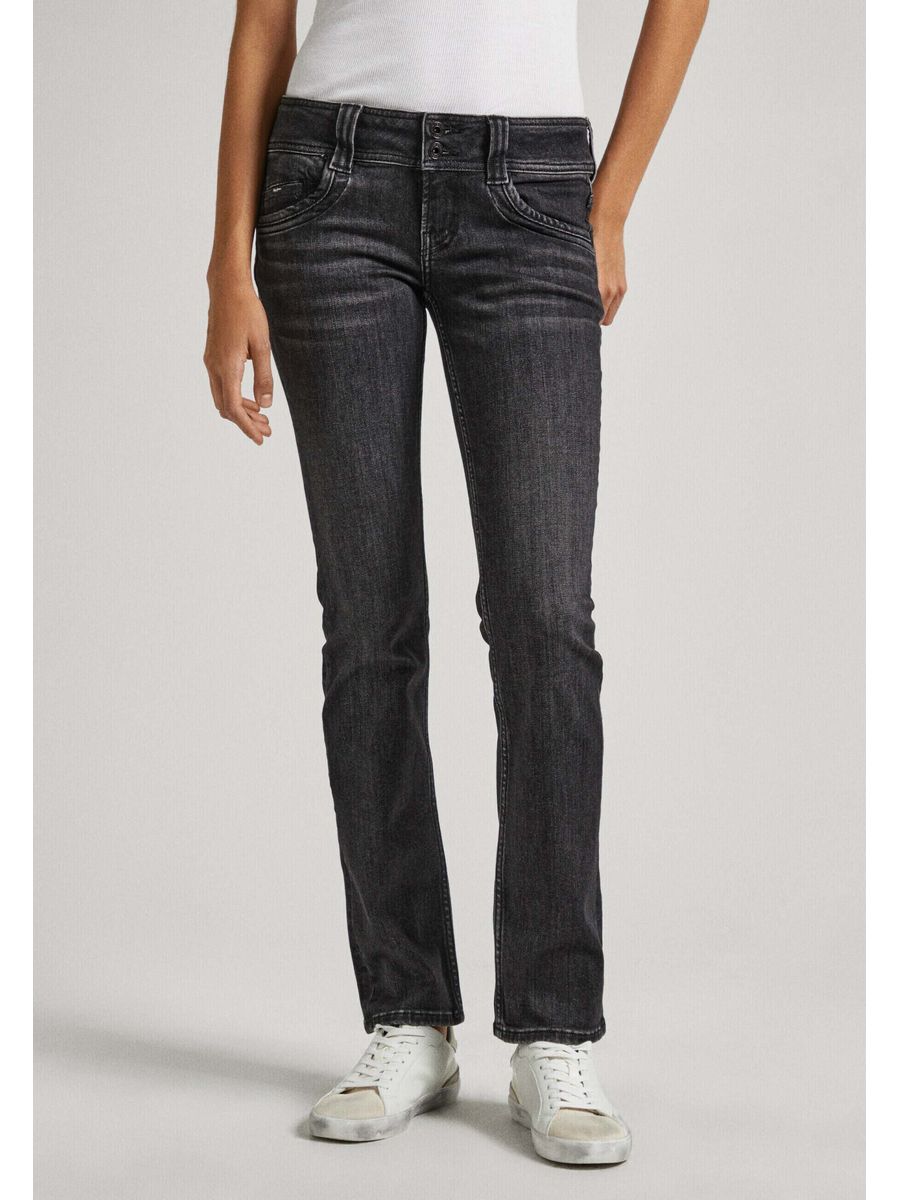 

Джинсы женские Pepe Jeans London PE121N18N черные 33/32, Черный, PE121N18N