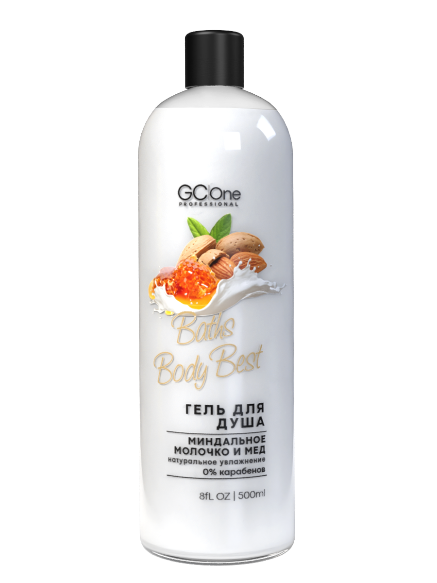 

Гель для душа GC|One Baths Body Best Миндальное молочко и мёд 500 мл, Baths Body Best