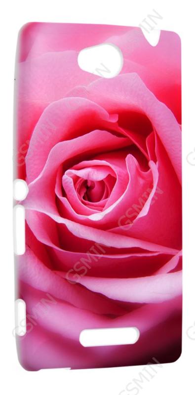 

Чехол NoBrand для Sony Xperia C Дизайн 95, Белый