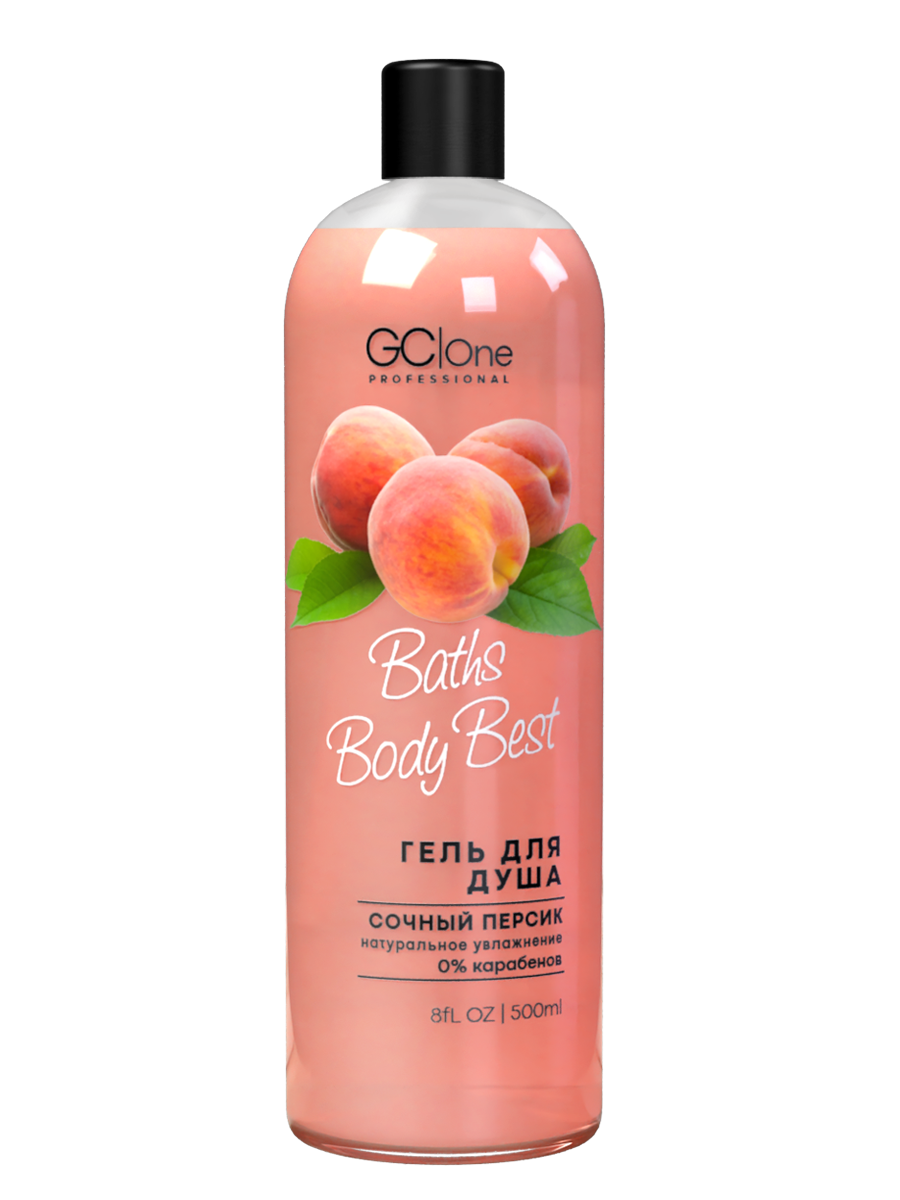 Гель для душа GC|One Baths Body Best Сочный персик 500 мл