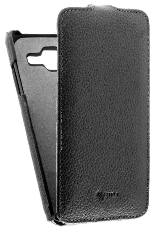 

Кожаный чехол для Samsung Galaxy J5 SM-J500H Sipo Premium Leather Case - V-Series (Черный)