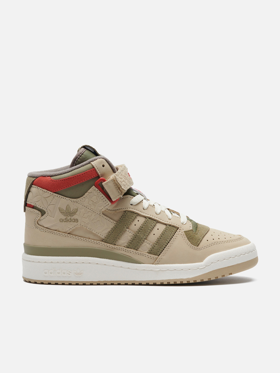 

Кроссовки мужские Adidas Originals Forum Mid бежевые 43.5 EU, Forum Mid