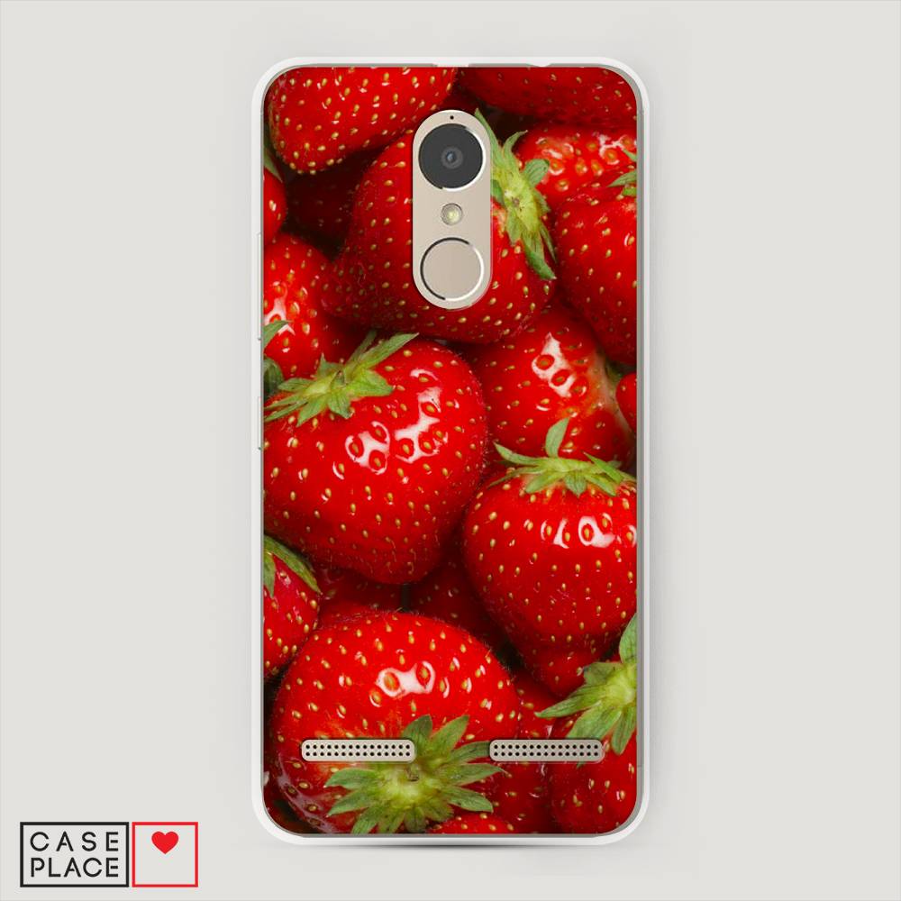 

Чехол Awog на Lenovo K6 Power / Леново K6 Power "Клубника", 112350-10